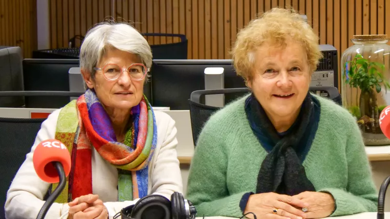 Françoise Pallière (à gauche) et Pascale Vernet - © RCF Lyon