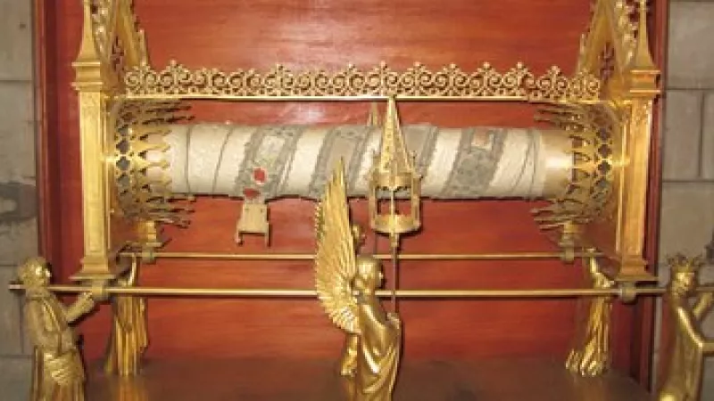 La relique de la ceinture de saint Joseph est conservée en l'église Notre-Dame de Joinville dans la Haute-Marne. ©Diocèse de Nancy et de Toul
