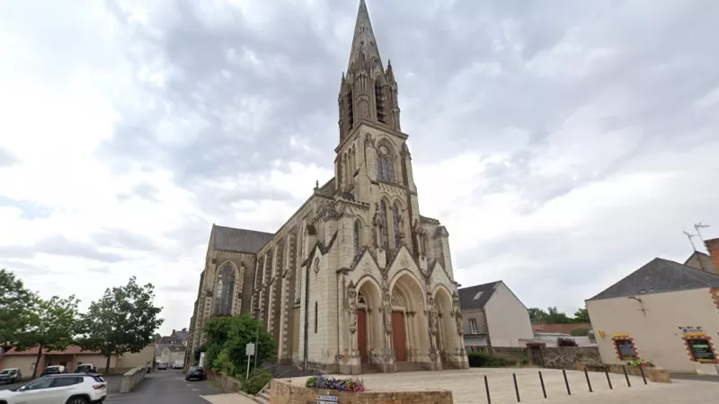 L'église Saint-Martin à Beaupréau-en-Mauges pourrait devenir un lieu culturel ©Capture d'écran Google Street View
