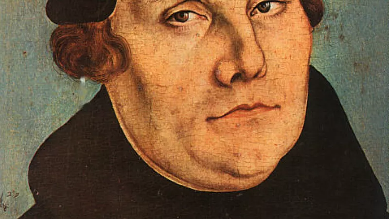 Martin Luther en 1529, par Lucas Cranach l'Ancien - Wikimédia Commons 