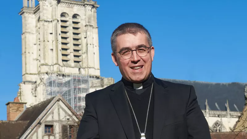 Mgr Alexandre Joly (Photo @FrançoiseMonsallier)