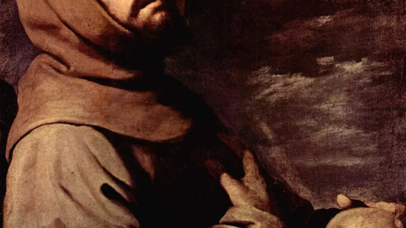 Saint François en extase par Francisco de Zurbarán, Alte Pinakothek, Munich ©Wilimédia commons