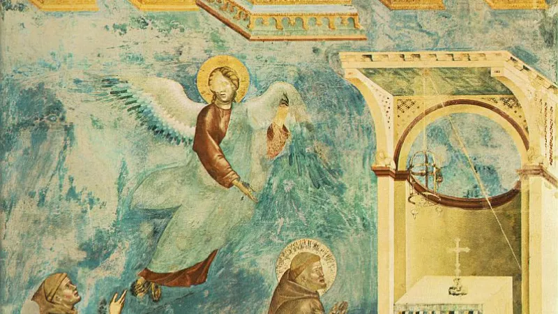 Fresques de la vie de saint François à Assise (Giotto) ©Wikimédia commons
