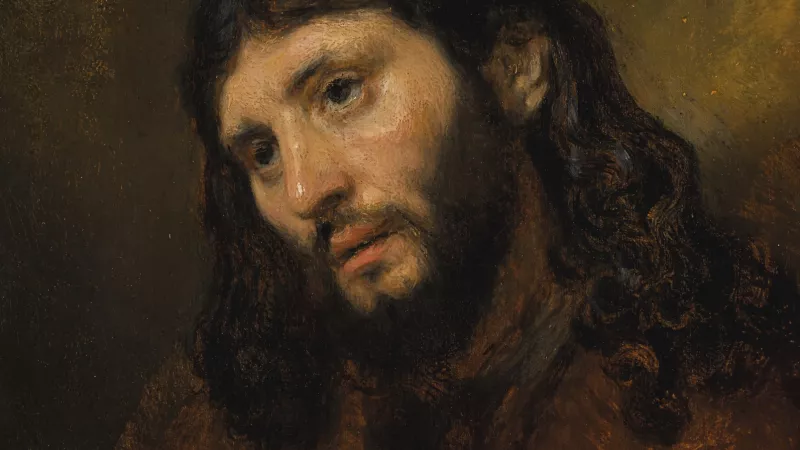 Rembrandt, Jésus ©Wikimédia commons