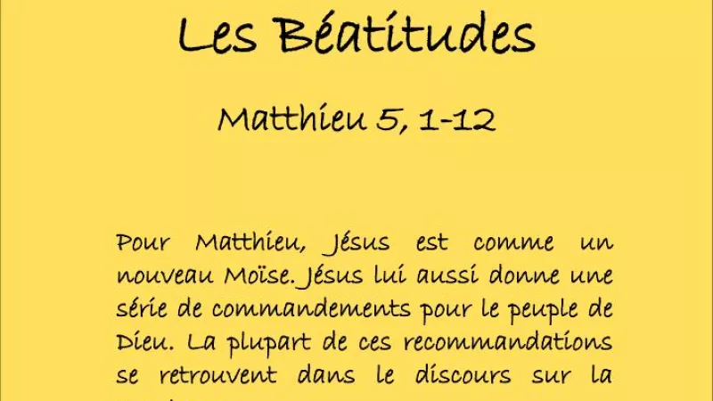 béatitudes ©https://www.slideserve.com/tamal/les-b-atitudes-matthieu-5-1-12