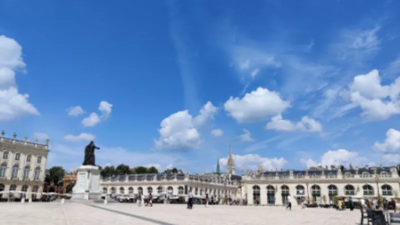 La Place Stanislas (à Nancy) place forte de Lorraine, fête cette année ses 270 ans. Elle a été élue Monument Préféré des Français 2021 ©RCF Lorraine Nancy