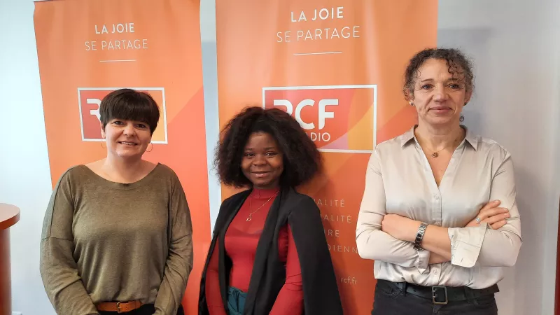 Karine Fayolle, Grâce et Sandra Le Theuf DR RCF