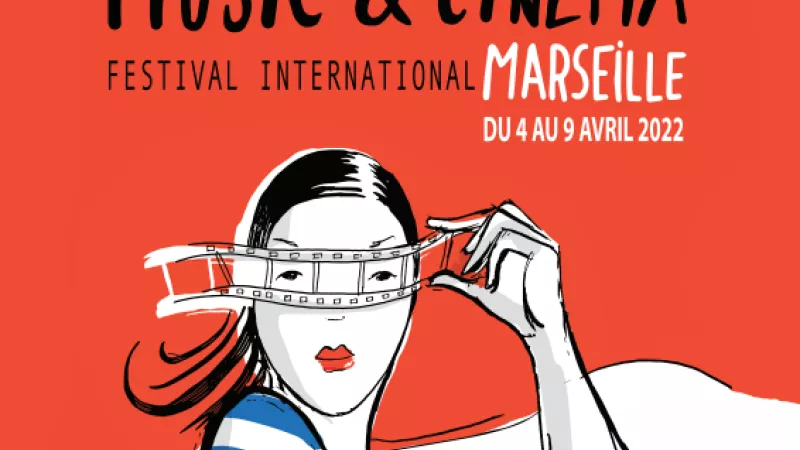 Affiche du festival dessiné par Elisabeth Pesé