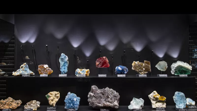 Agrandi et enrichi de pièces nouvelles, le musée des cristaux de Chamonix a été inauguré en décembre 2021 ©Collection Musée des Cristaux, Chamonix-Mont-Blanc