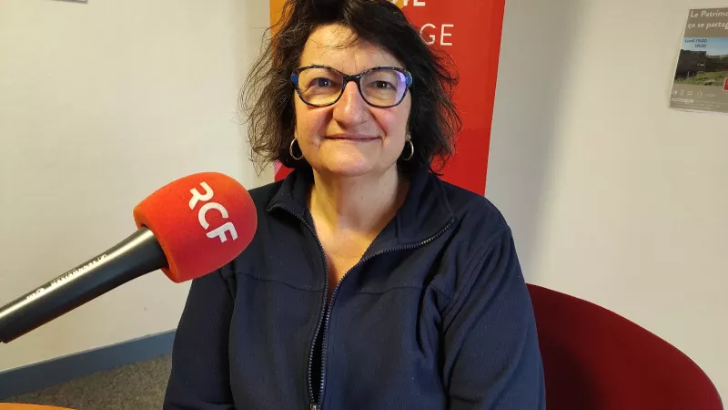 Janou Favard, trésorière de l'association Capables. © RCF - Hugo Sastre.