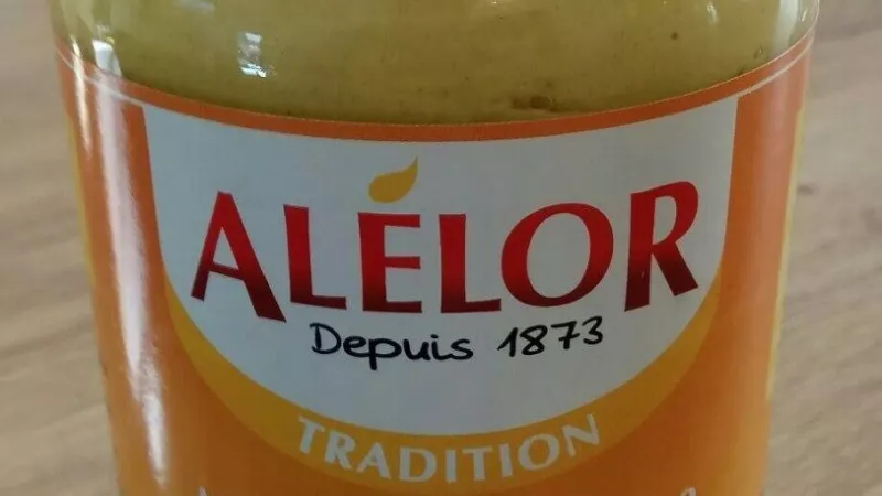 Moutarde douce Alélor - © Open food facts