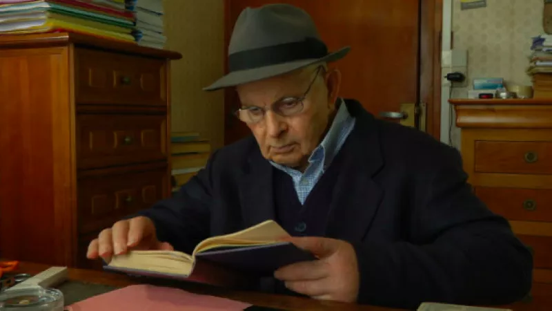 Une scène de « Marcel Conche, la nature d’un philosophe », documentaire de Christian Girier (2015)