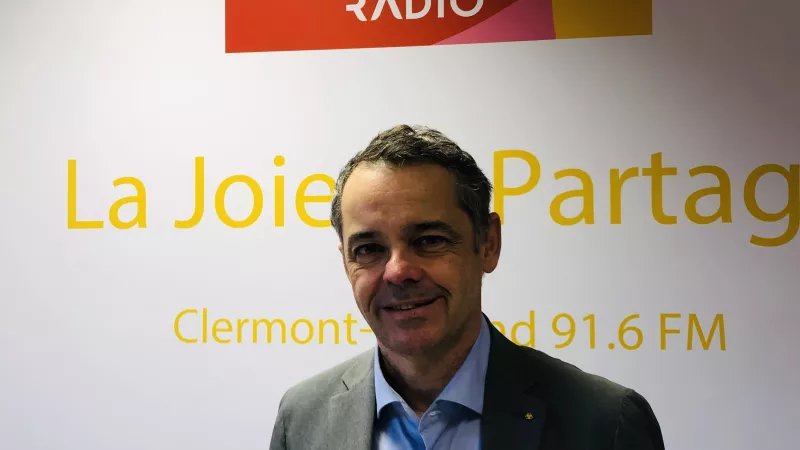 Frédéric Ranchon, président du Crédit Mutuel Massif Central