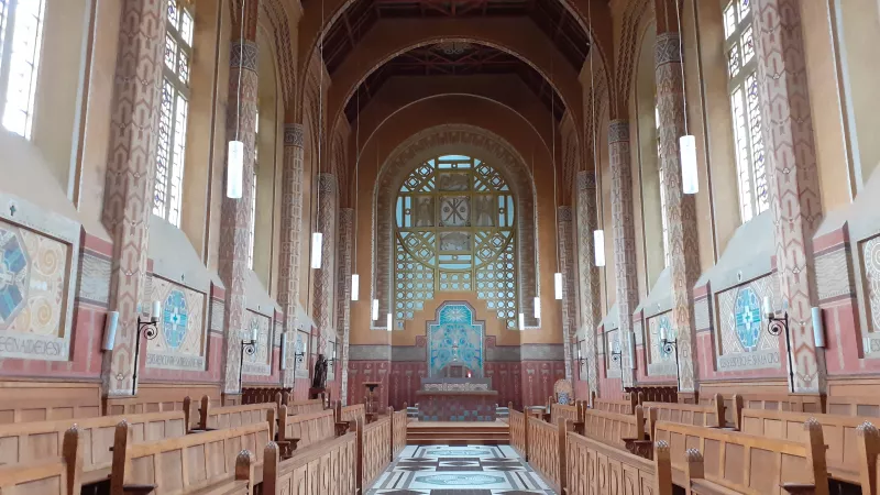La chapelle de la Maison Saint-Yves, à Saint-Brieuc.