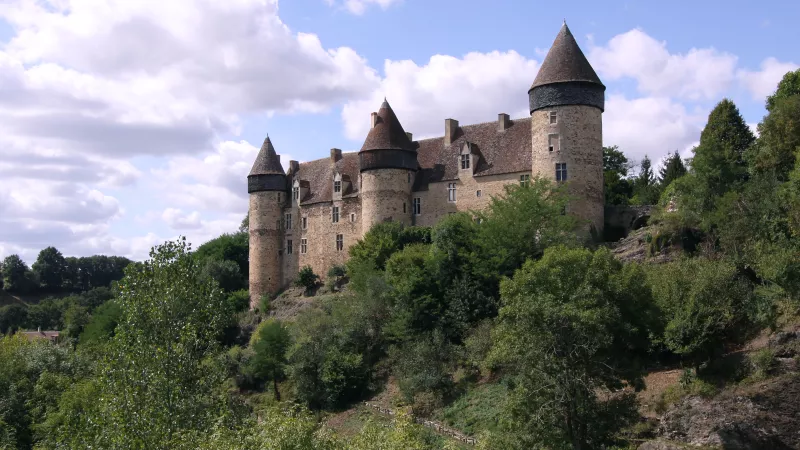 Le château de Culan en 2019  © Wikimedia Commons - Manfred Heyde.