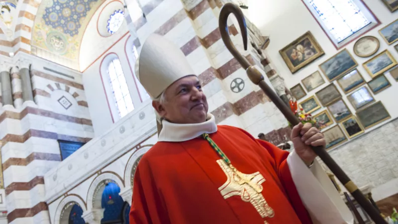 À 63 ans, Mgr Jean-Marc Aveline est le cinquième cardinal électeur français ©Cyril BADET/CIRIC