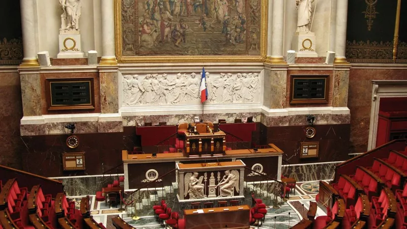 Hémicycle de l'Assemblée nationale ©RCF