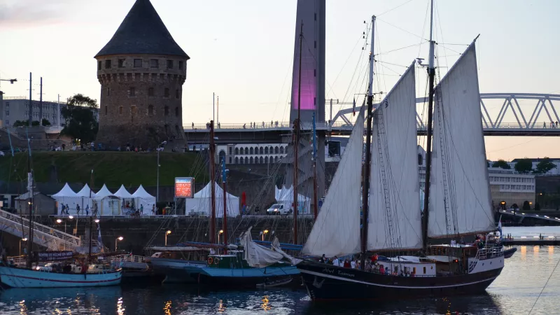 Les dernières grandes fêtes maritimes de Brest remontent à 2016 - ©Ronan Le Coz
