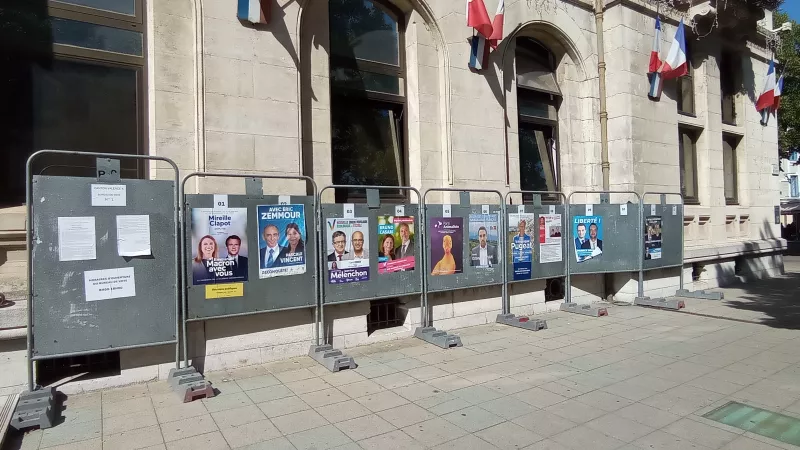 Les candidats dans la première circonscription ©RCF