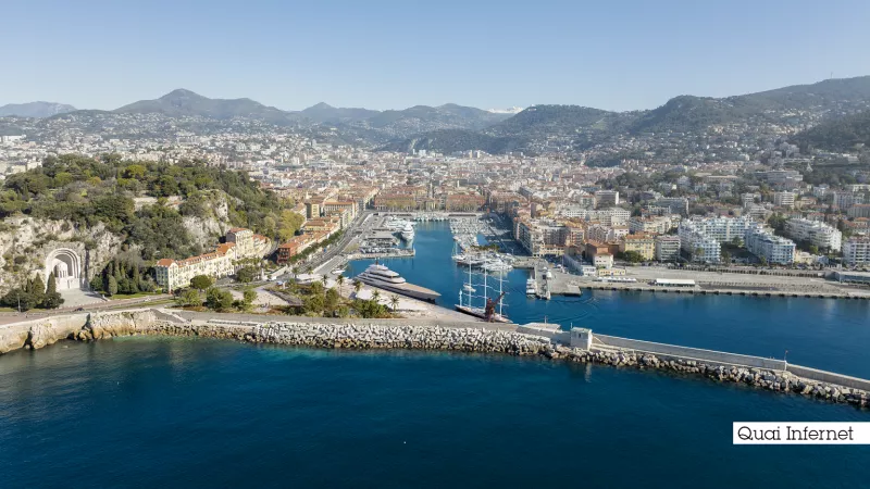 L'économie du port génère près de 300 millions d'euros par an. Photo Métropole Nice Côte d’Azur 