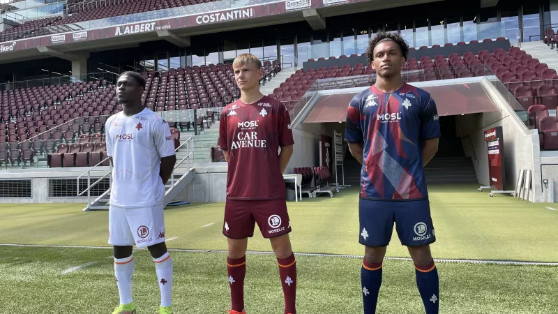 Ligue 2 BKT - Le FC Metz peut compter sur le soutien indéfectible de ses partenaires maillot