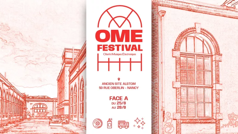 OME Festival mêle musique électronique et street-art.