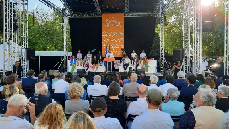Pierre Jouvet au campus d'été du PS à Blois - © Aubin VERILHAC | Fédération PS Drôme