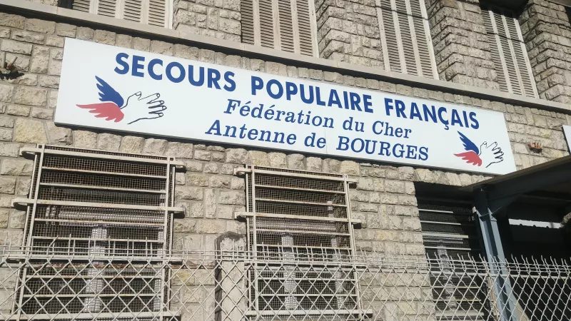 Le Secours populaire du Cher lance un appel aux bénévoles © RCF - Guillaume Martin-Deguéret.
