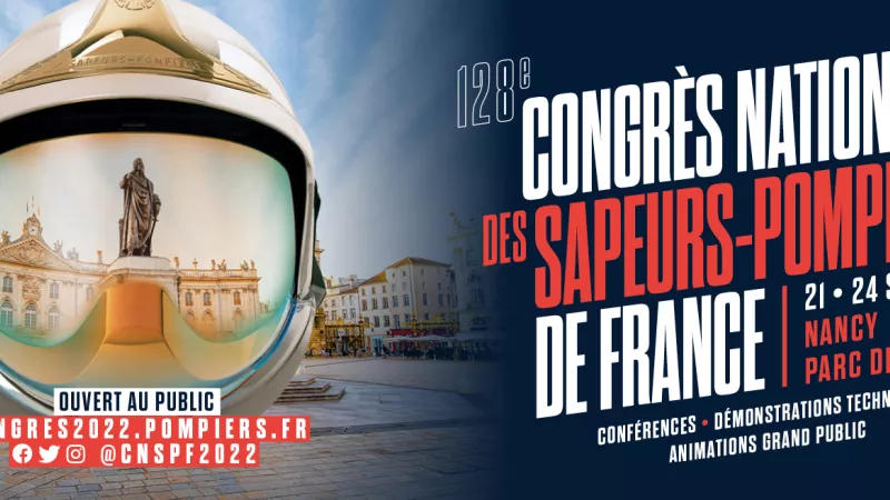 Le congrès aura lieu du 21 au 24 septembre 2022 au Parc des Expositions de Nancy.