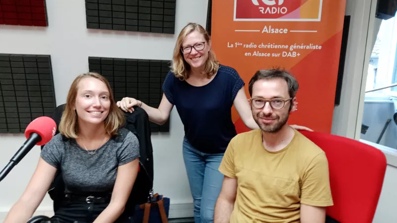 RCF Alsace© trois étudiants de l’ISU de Strasbourg 