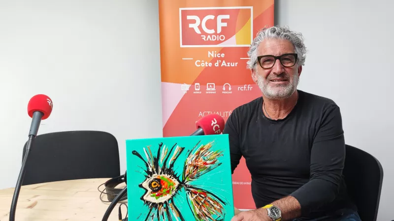 Sylvian The Fish Man, artiste niçois - RCF Nice Côte d'Azur 
