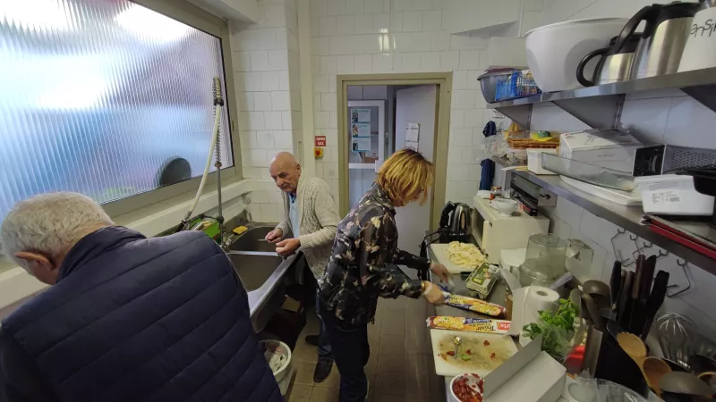 atelier cuisine avec le chef Olivier Chaput, à la pension de famille La Forêt - RCF Nice Côte d'Azur 