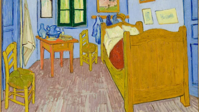 Vincent Van Gogh, La Chambre de Van Gogh à Arles, ©Musée d’Orsay