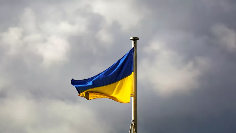 DR drapeau ukrainien 