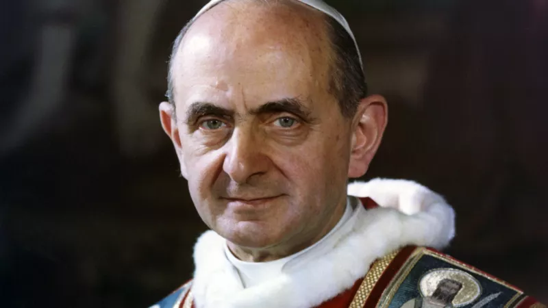 Paul VI en 1969 ©Wikimédia commons
