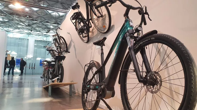 L'exposition Bicyclette(s) à la Cité du Design de Saint-Étienne ⒸLucas Lauber / RCF Saint-Étienne