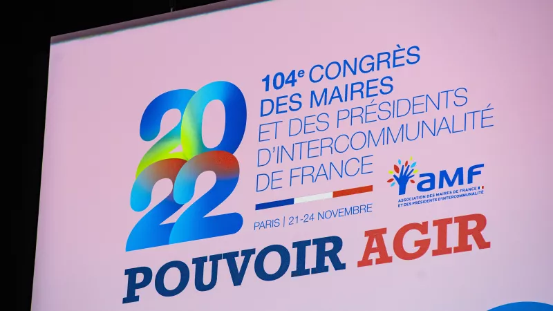 Le congrès des maires de France a eu lieu du 22 au 24 novembre à Paris | © Amaury Cornu