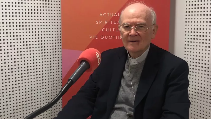 L'évêque de Bordeaux, Monseigneur James se confie sur RCF Bordeaux à propos des révélations du cardinal Ricard sur les abus sexuels dans l'Eglise ce 17 novembre 2022 ©RCFBordeaux.