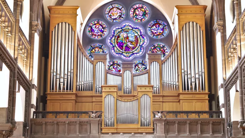 orgue de Saint Pierre le Jeune catholique de Strasbourg