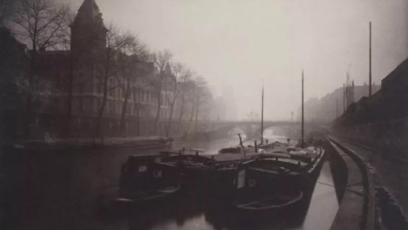 Les quais en hiver, brouillard, Paris (Musée Carnavalet)