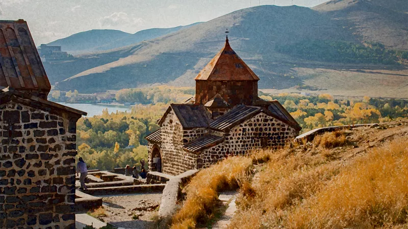 "La résurrection des pierres est une spécialité de l'Arménie, le pays des églises éternelles..."©Unsplash