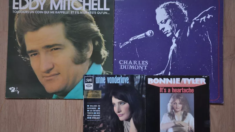 Les vinyles de Gérard Schoenenberger