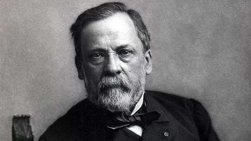 Louis Pasteur photographié par Nadar © Wikimédia commons