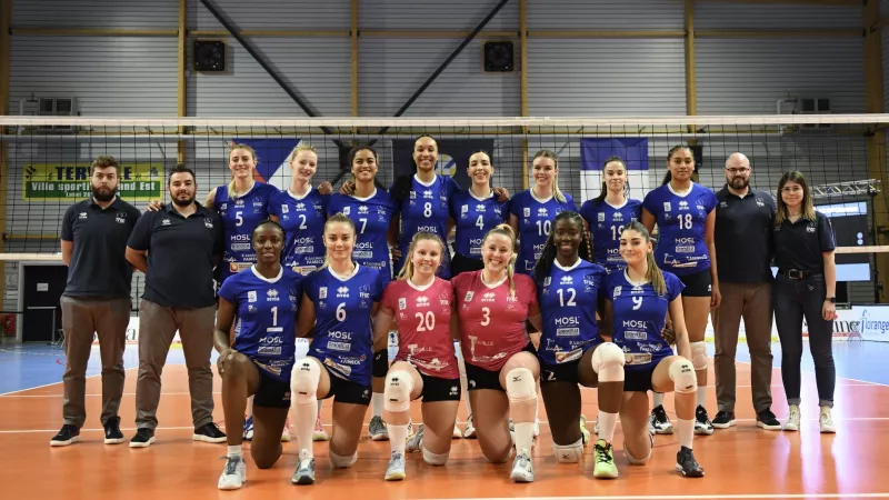 Terville-Florange qualifié en 8e de finale de Coupe d’Europe de volleyball (Photo : TFOC)