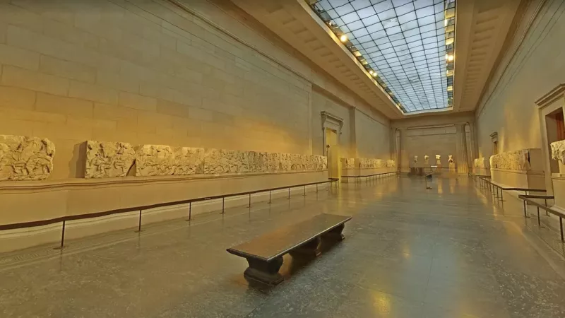  Les marbres du Parthénon au British Museum (photo ©British Museum)