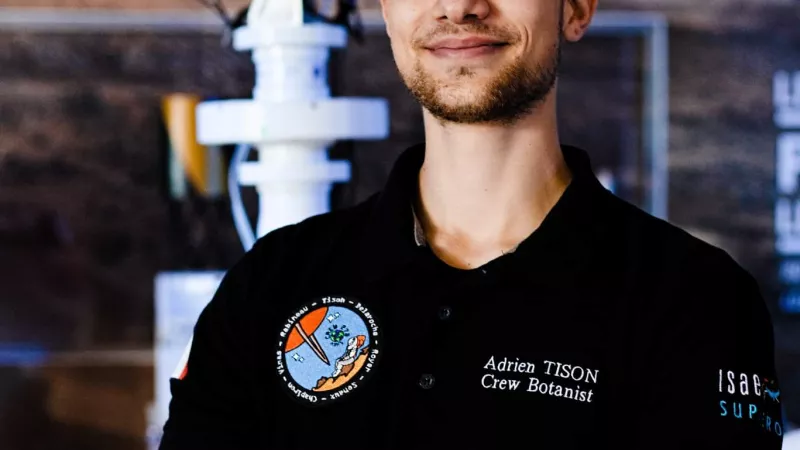 Adrien Tison, niçois, 21 ans - Photo : Club Mars de Supaéro