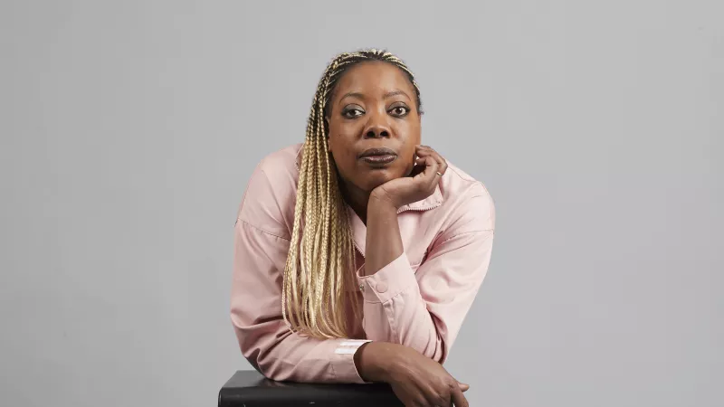 Diariata N'Diaye, fondatrice de l'association Résonantes, qui a créé l'application App-Elles ©DR