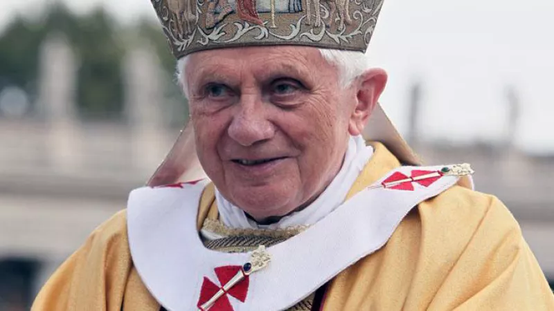 Benoît XVI en 2010 ©Wikimédia Commons