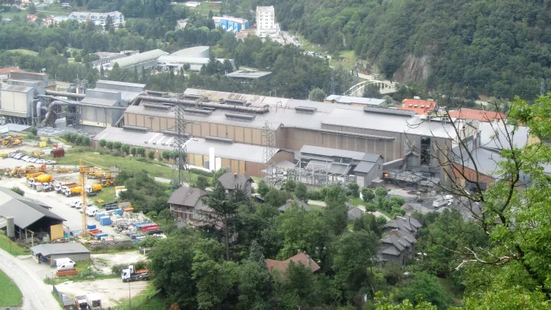 L'usine de Château-Feuillet. ©Wikimédia