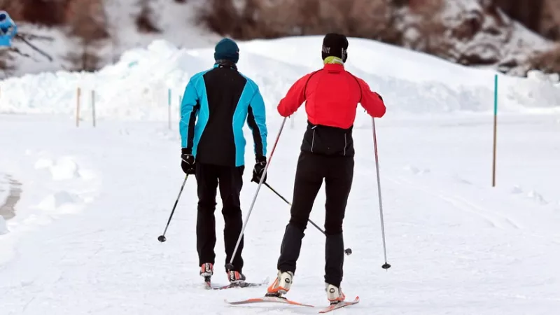 A la Bresse-Hohneck, 30% des pistes skiables ont pu ouvrir pendant les vacances de Noël. 